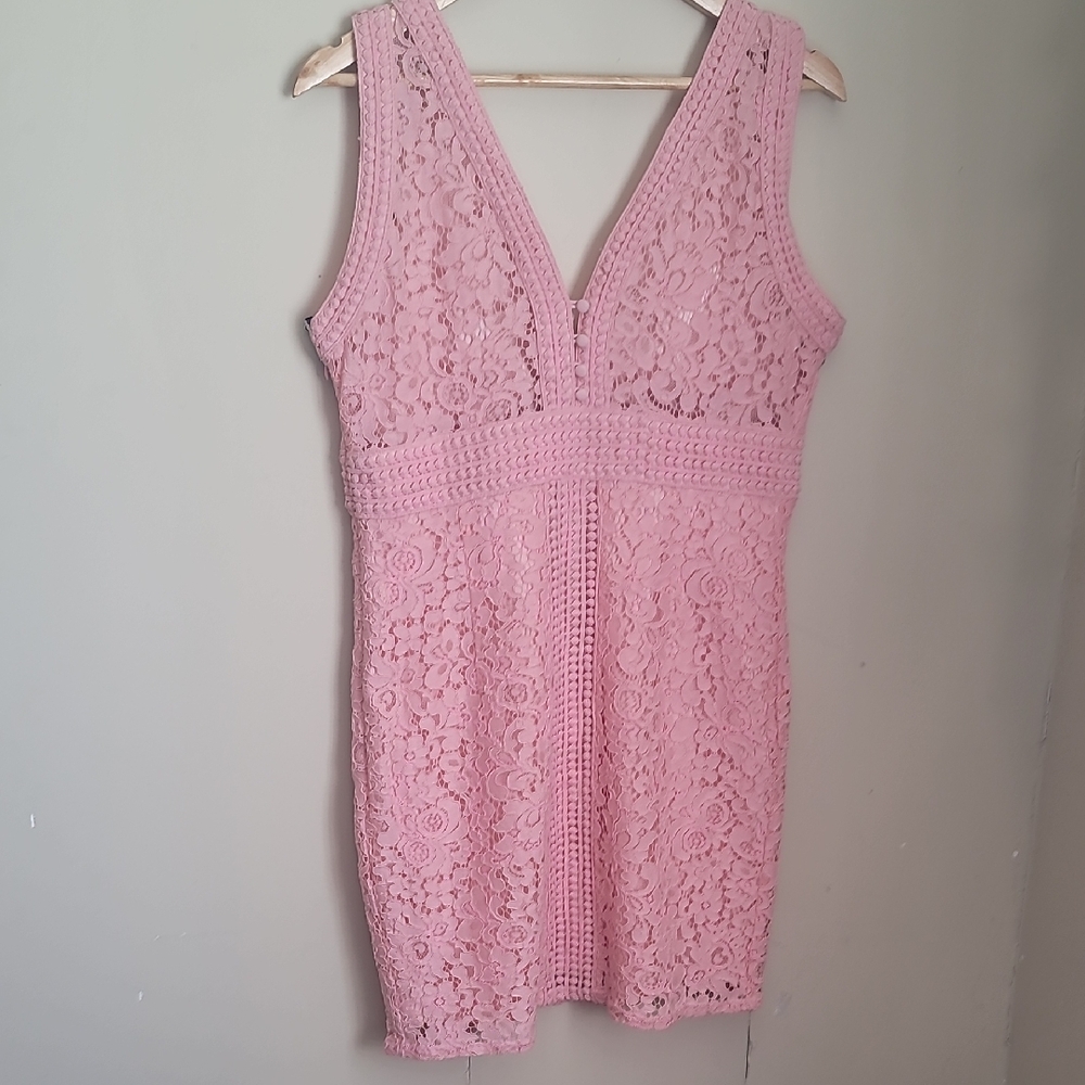 Bardot Lace Special Ocassion Evening Dress  SZ L